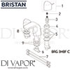 Bristan Bright 3 Hole Bath Filler Spares